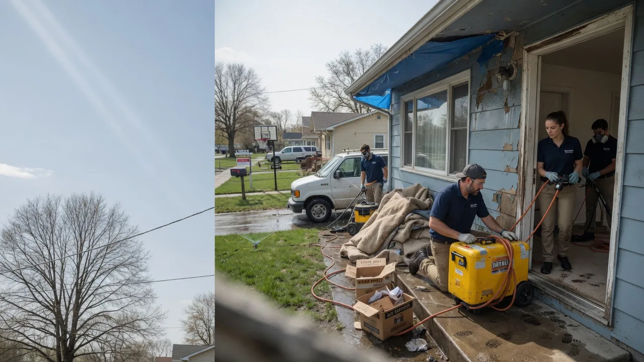 Basement Flood Cleanup in Barhamsville, VA near me